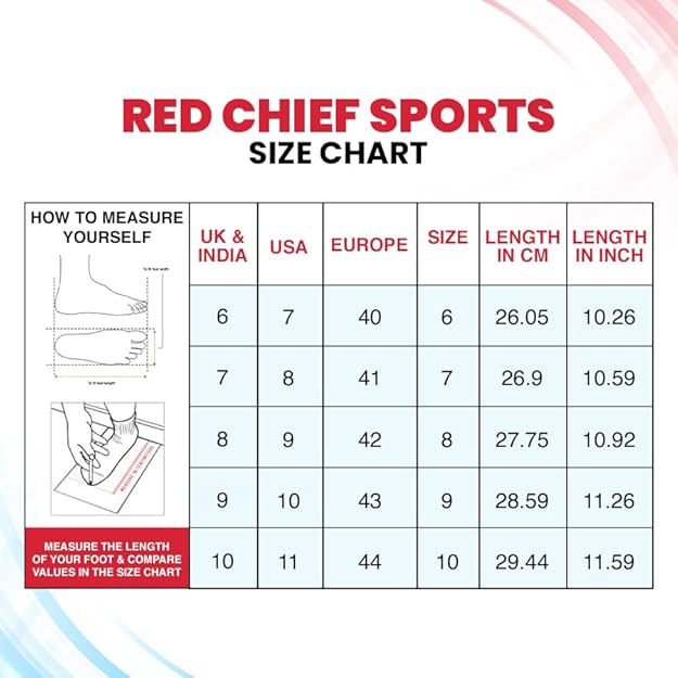Red Chief Men’s Sneaker | Low Ankle Athletic Shoe (C6020)